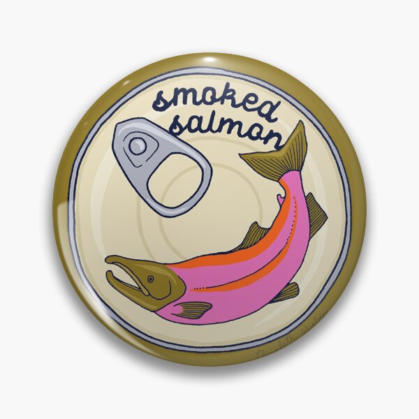 Item preview, Tin of Smoked Salmon designed and sold by Elizabeth Weglein.