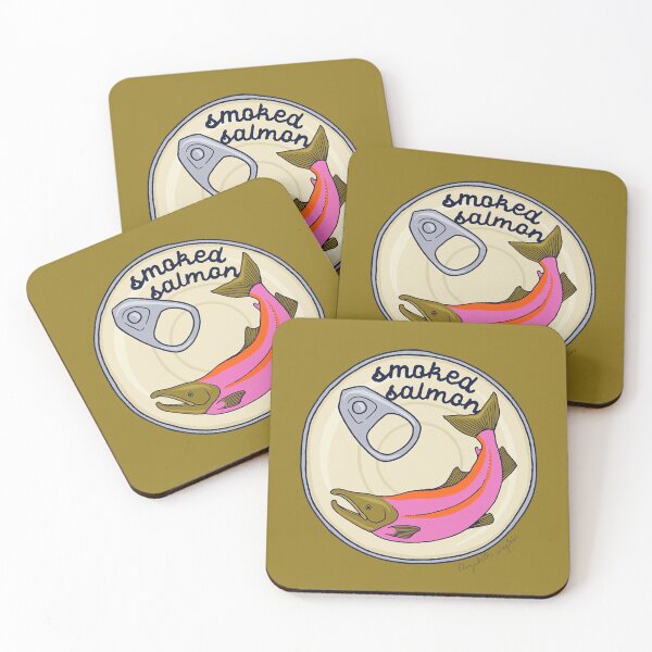 Item preview, Tin of Smoked Salmon designed and sold by Elizabeth Weglein.