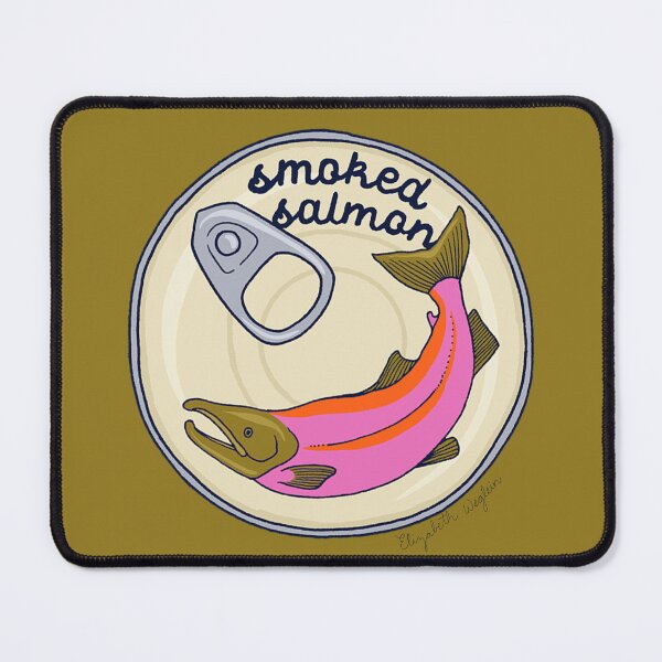 Item preview, Tin of Smoked Salmon designed and sold by Elizabeth Weglein.