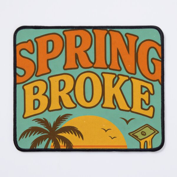 Item preview, Spring Broke – Retro Beach Vibes designed and sold by ShineEyePirate.