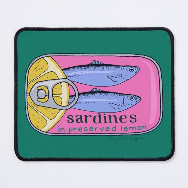 Item preview, Tin of Sardines in Preserved Lemon designed and sold by Elizabeth Weglein.