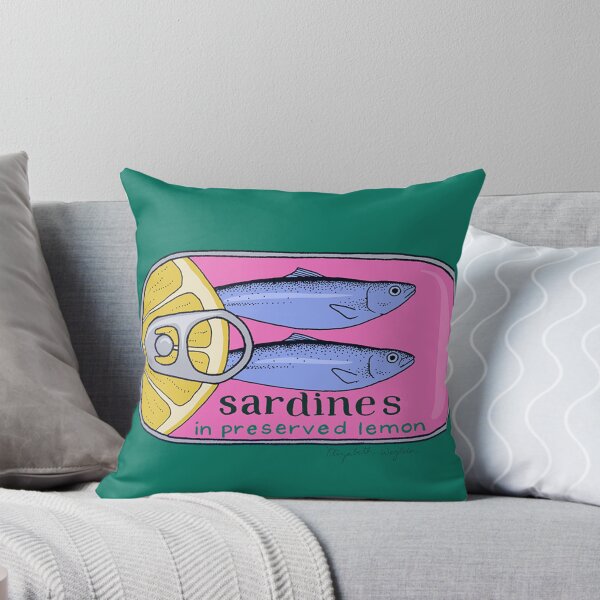 Item preview, Tin of Sardines in Preserved Lemon designed and sold by Elizabeth Weglein.