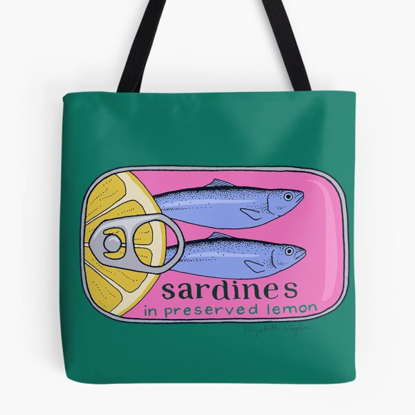 Item preview, Tin of Sardines in Preserved Lemon designed and sold by Elizabeth Weglein.