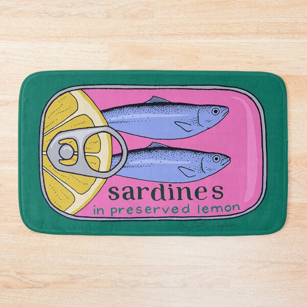 Item preview, Tin of Sardines in Preserved Lemon designed and sold by Elizabeth Weglein.