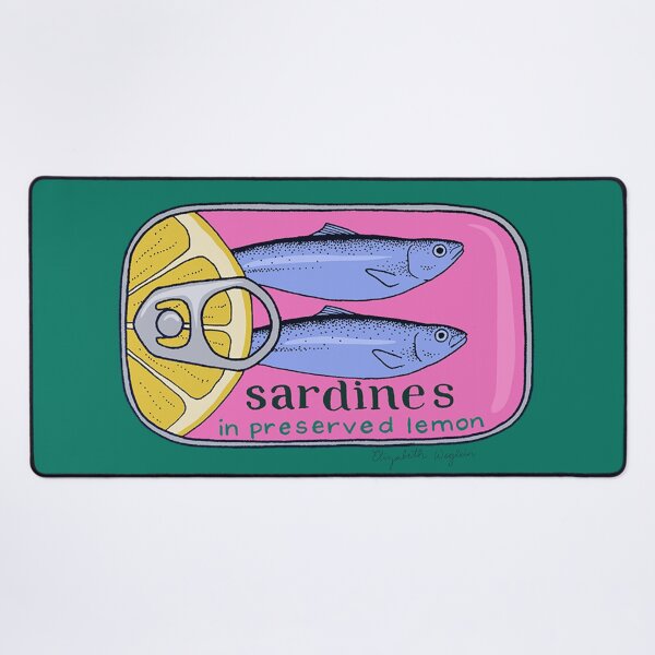 Item preview, Tin of Sardines in Preserved Lemon designed and sold by Elizabeth Weglein.