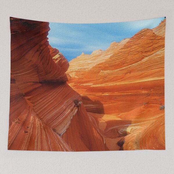 Item preview, Spectacular Tangerine-Red Rock Canyons And Blue Sky designed and sold by DEC02.