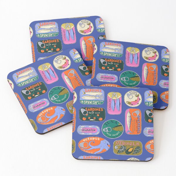 Item preview, Tinned Fish Pattern designed and sold by Elizabeth Weglein.