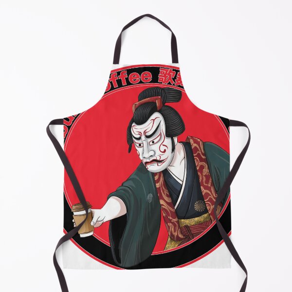 Item preview, Japanese Kabuki Coffee -Red- 歌舞伎 コーヒー  designed and sold by matteflor.