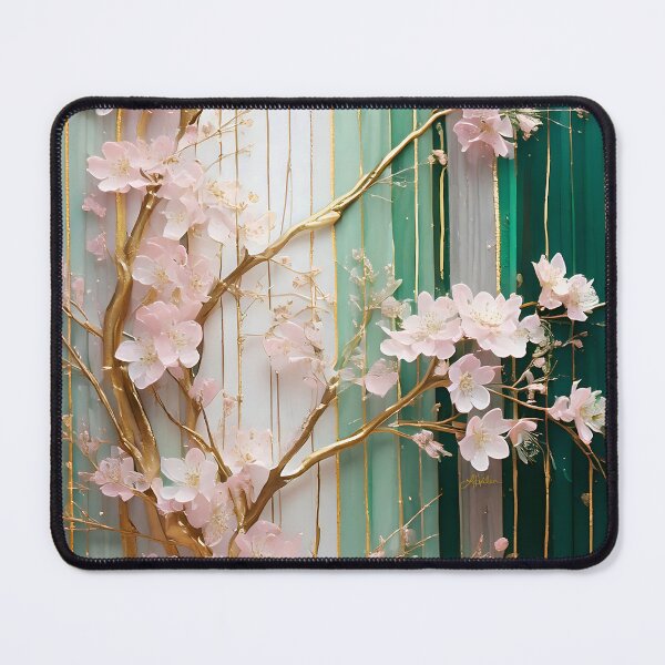 Item preview, Blooming Cherry Blossoms Wall Art designed and sold by Lee Hiller Designs.