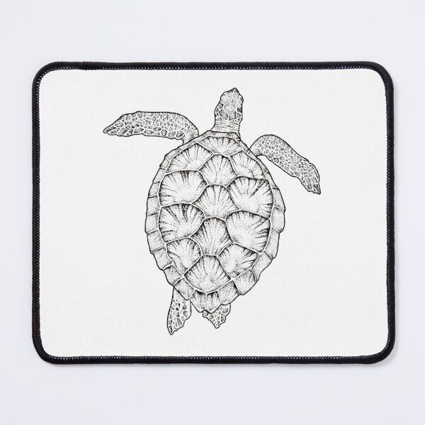 Item preview, Sea Turtle Ink Drawing designed and sold by Elizabeth Weglein.