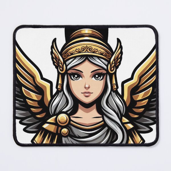 Item preview, Athena & the Owl – Urban Cartoon Mythology designed and sold by Roberta Calabrese.