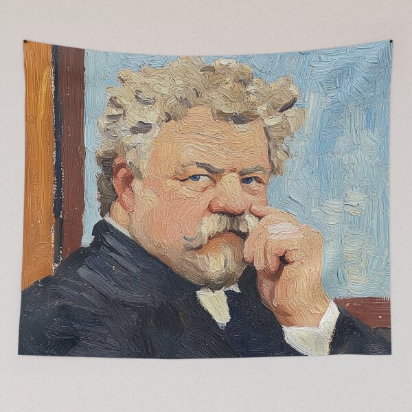 Item preview, G. K. Chesterton | Post-impressionist painting style designed and sold by ComicsFactory.