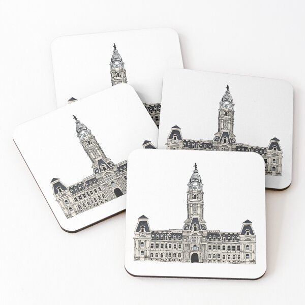 Item preview, Philadelphia City Hall designed and sold by Elizabeth Weglein.