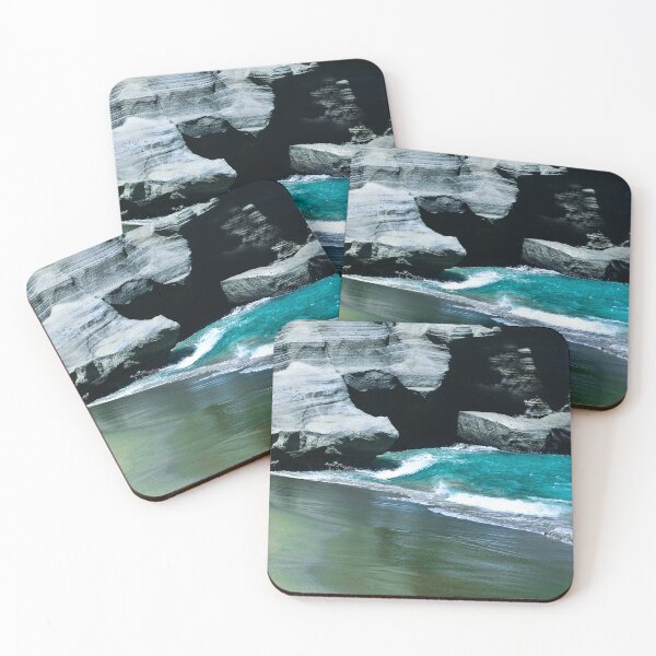 Item preview, Tropical Green Sand Hawaiian Island Beach Ocean Cove designed and sold by DEC02.