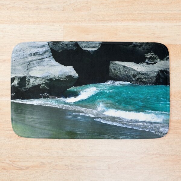 Item preview, Tropical Green Sand Hawaiian Island Beach Ocean Cove designed and sold by DEC02.