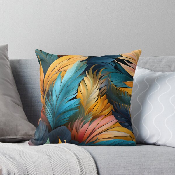 Item preview, Exotic colorful palm leaves  designed and sold by Jirka Svetlik, Studio Illuvision.