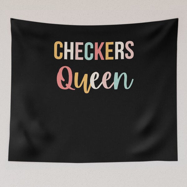 Item preview, Checkers Queen funny Checkers player humor cute designed and sold by snowry.