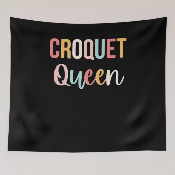 Item preview, Croquet Queen cute funny Croquet player designed and sold by snowry.