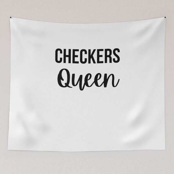 Item preview, Cute Checkers Queen funny Checkers player humor designed and sold by snowry.