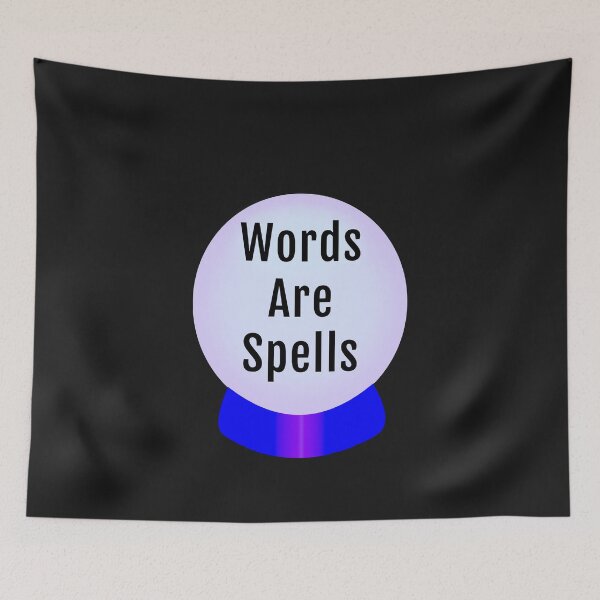 Item preview, Words Are Spells designed and sold by KATKattalestv.