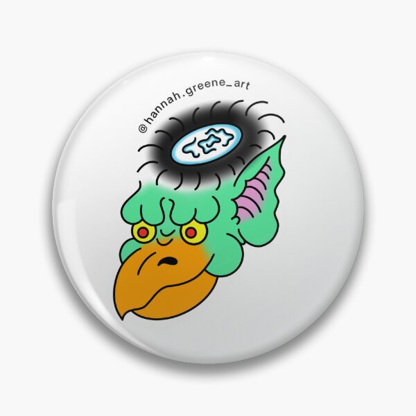 Item preview, Kappa Tattoo Pin designed and sold by HannahTatts.