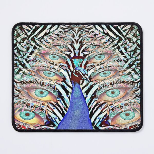 Item preview, Peacock abstract surreal designed and sold by Cyberomiz.