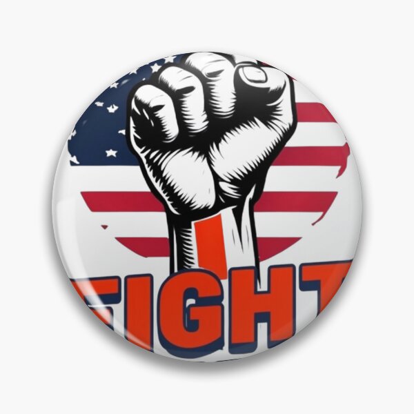 Item preview, Stylized Clenched Fist Against American Flag – Stand Against Oligarchy & Fight for Justice designed and sold by Colorful-Garden.