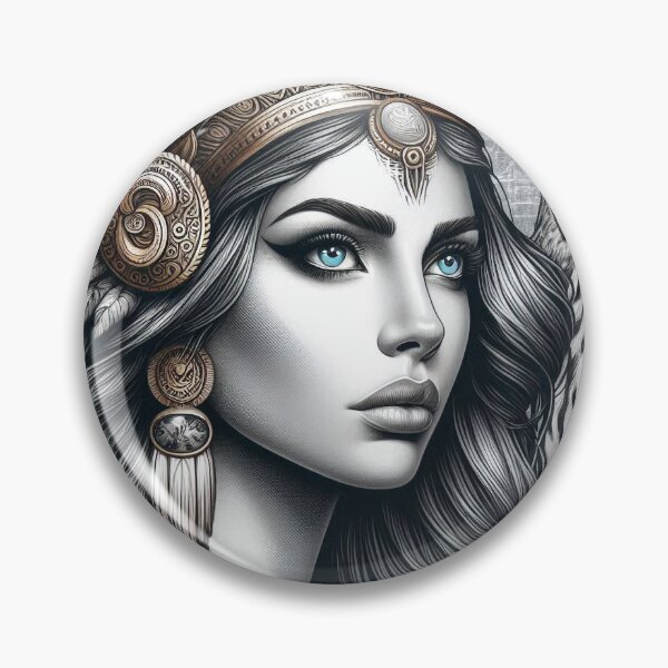 Item preview, Athena & the Owl – Urban Cartoon Mythology designed and sold by Roberta Calabrese.
