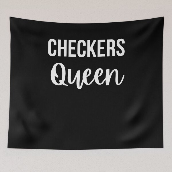 Item preview, Checkers Queen funny Checkers player humor cute joke designed and sold by snowry.