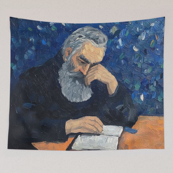 Item preview, Galileo Galilei | Post-impressionist painting style designed and sold by ComicsFactory.