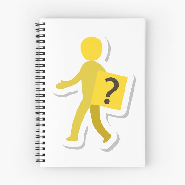 Item preview, Yellow Figure Holding Question Mark Sign on Black Background designed and sold by Creative88Art.