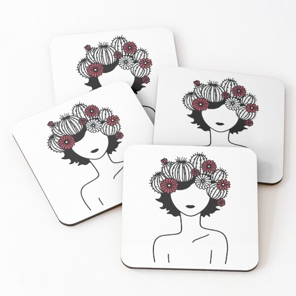 Item preview, Woman and cactus; cactus lover designed and sold by Lolly's Lane Shoppe.