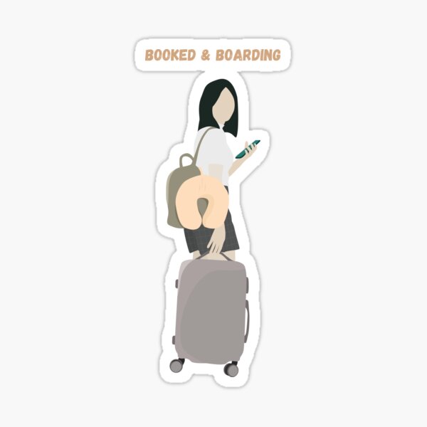 Item preview, Booked & Boarding calendars travel T-Shirt designed and sold by TeeFactory1.