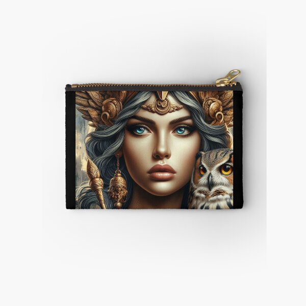 Item preview, Athena & the Owl – Urban Cartoon Mythology designed and sold by Roberta Calabrese.
