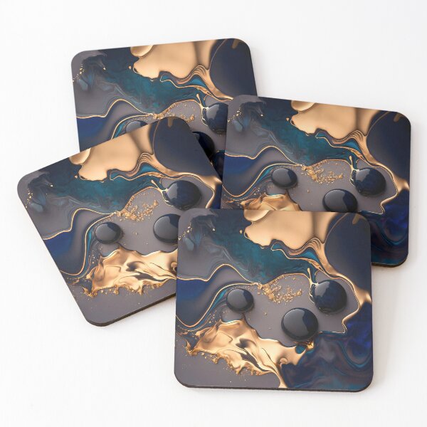 Item preview, Liquid Gold and Midnight designed and sold by Jirka Svetlik, Studio Illuvision.