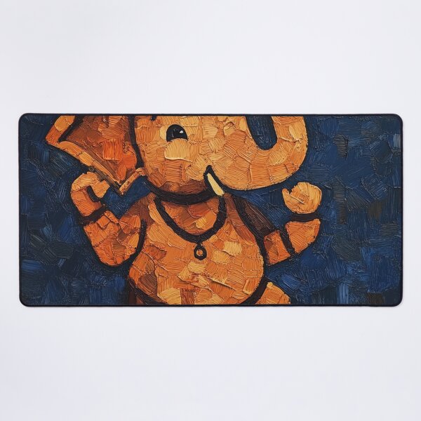 Item preview, Ganesha | Post-impressionist painting style designed and sold by ComicsFactory.