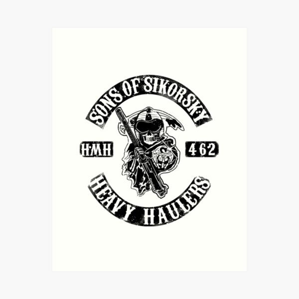 Artikel-Vorschau von Söhne von Sikorsky - Crew Chief - HMH-462, designt und verkauft von Rotorhead Designs.