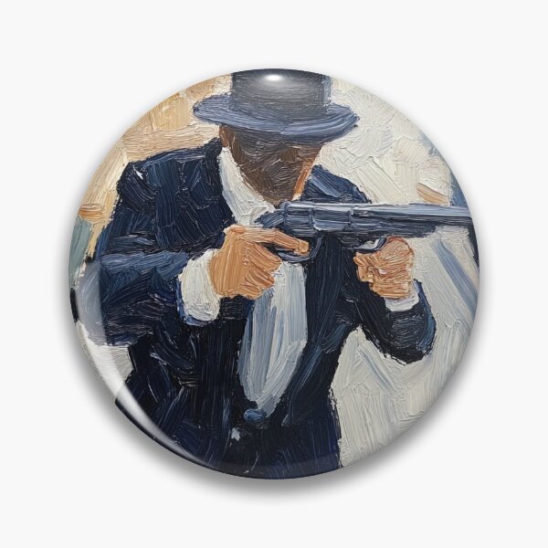 Item preview, Gangster | Post-impressionist painting style designed and sold by ComicsFactory.