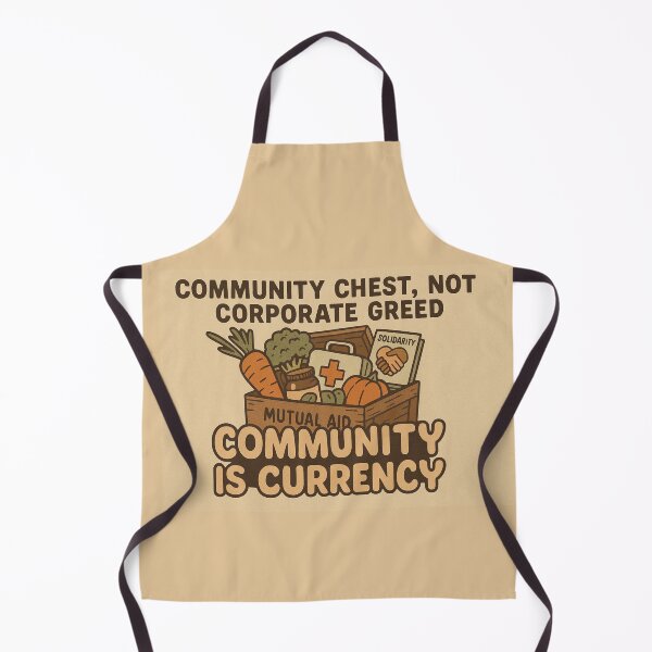 Item preview, Community Over Corporations designed and sold by Neon Afterthoughts.