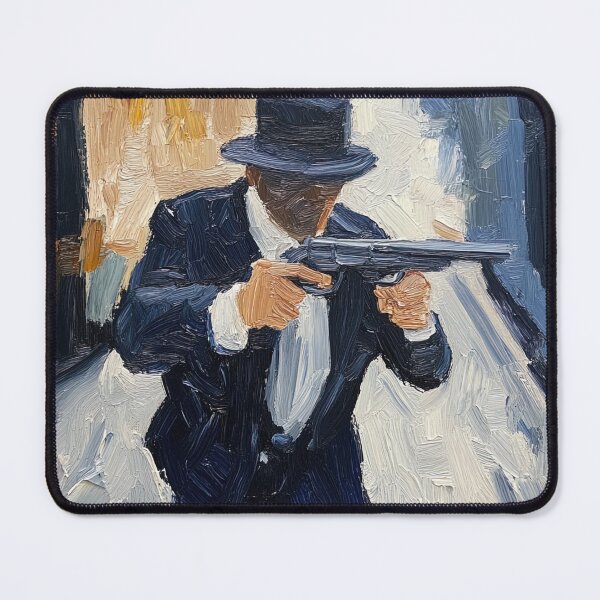 Item preview, Gangster | Post-impressionist painting style designed and sold by ComicsFactory.