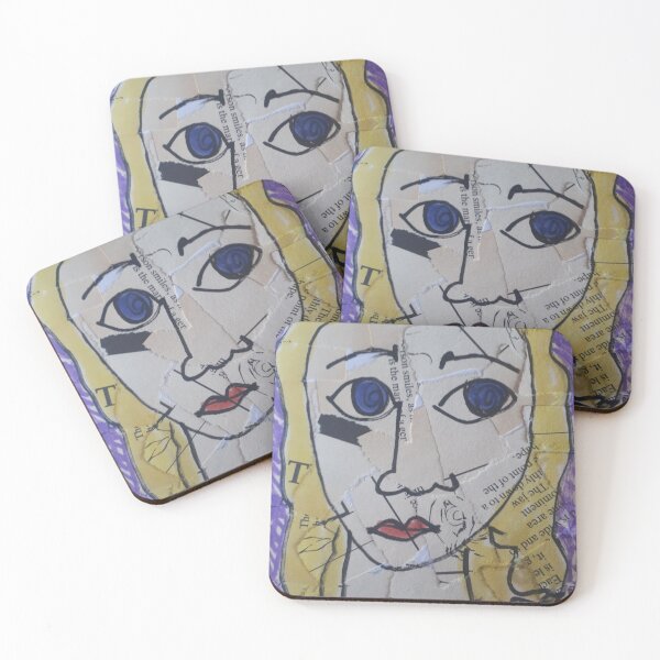 Item preview, Big blue eyed girl designed and sold by becky43art.