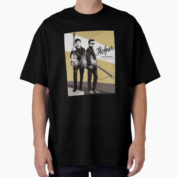 Item preview, Vintage Hofner bass guitar - “Have Mersey” Paul McCartney & Stuart Sutcliffe designed and sold by Kludoman.