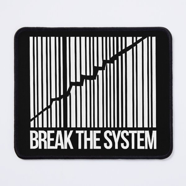 Item preview, Break the System- Bar Code Design designed and sold by FocusedPatterns.