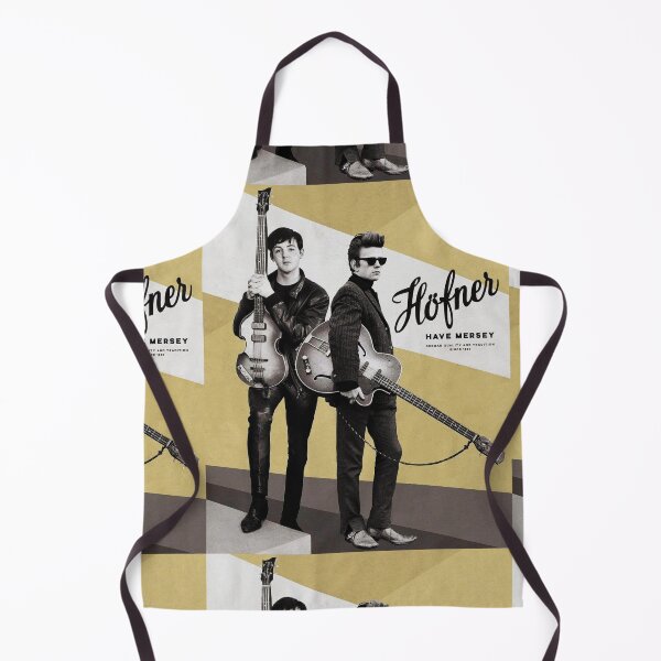 Item preview, Vintage Hofner bass guitar - “Have Mersey” Paul McCartney & Stuart Sutcliffe designed and sold by Kludoman.