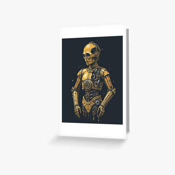 Aperçu de l'œuvre C3PO créée et vendue par HardDraw.