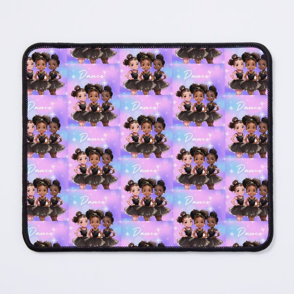 Item preview, Black Girl Ballerinas in Elegant Poses - Inspiring Dance Art designed and sold by WHDProduction45.
