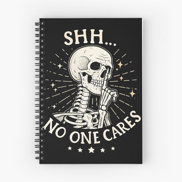 Item preview, Shh... No One Cares Skeleton Art designed and sold by FocusedPatterns.