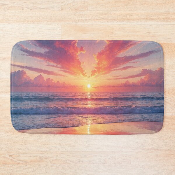 Item preview, Beach sunset designed and sold by Neranchara.