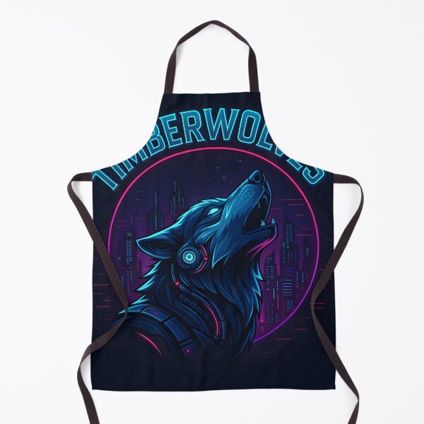 Item preview, Futuristic Timberwolf Emblem – Cybernetic Warrior designed and sold by nhk999.