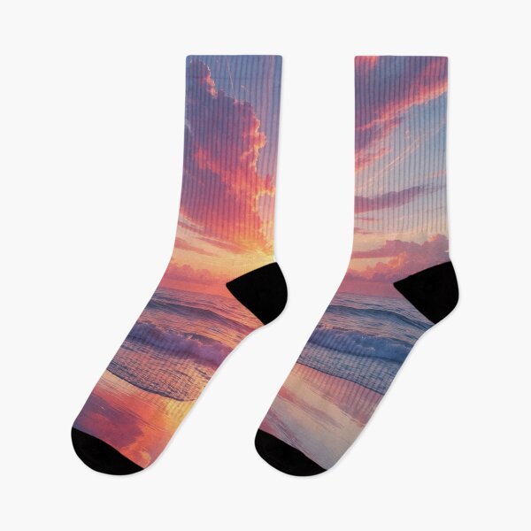 Item preview, Beach sunset designed and sold by Neranchara.